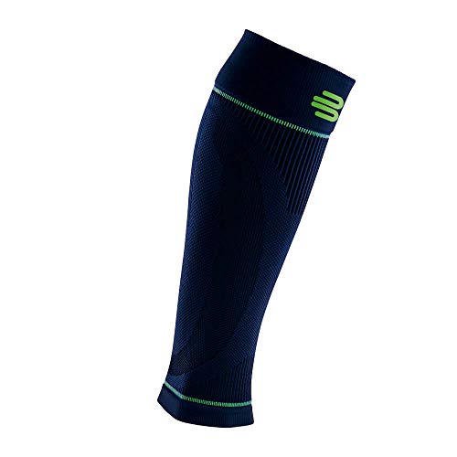 Bauerfeind Kompressions-Wadenbandage „Sports Compression Sleeves Lower Leg“, 1 Paar Sleeves für die Waden, Unisex, Beinstulpen für Ball- & Ausdauersportarten, Marineblau, XL lang Bauerfeind Kompressions-Wadenbandage „Sports Compression Sleeves Lower Leg“, 1 Paar Sleeves für die Waden, Unisex, Beinstulpen für Ball- & Ausdauersportarten, Marineblau, XL lang von BAUERFEIND
