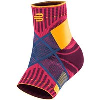 Bauerfeind Sports Ankle Support Fußgelenkbandage Links in berry, Größe: S von BAUERFEIND