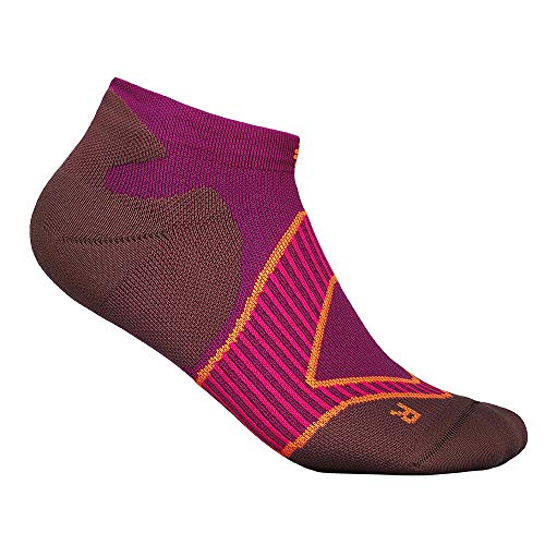 Bauerfeind Sportsocken "Run Performance Low Cut Socks" für Laufen & Fitness, 1 Paar Laufstrümpfe für Damen mit Funktionszonen (Arch Lift Technologie), Laufsocken, Sneakersocken von BAUERFEIND