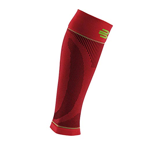 Bauerfeind Kompressions-Wadenbandage „Sports Compression Sleeves Lower Leg“, 1 Paar Sleeves für die Waden, Unisex, Beinstulpen für Ball- & Ausdauersportarten, Rot, L kurz Bauerfeind Kompressions-Wadenbandage „Sports Compression Sleeves Lower Leg“, 1 Paar Sleeves für die Waden, Unisex, Beinstulpen für Ball- & Ausdauersportarten, Rot, L kurz von BAUERFEIND