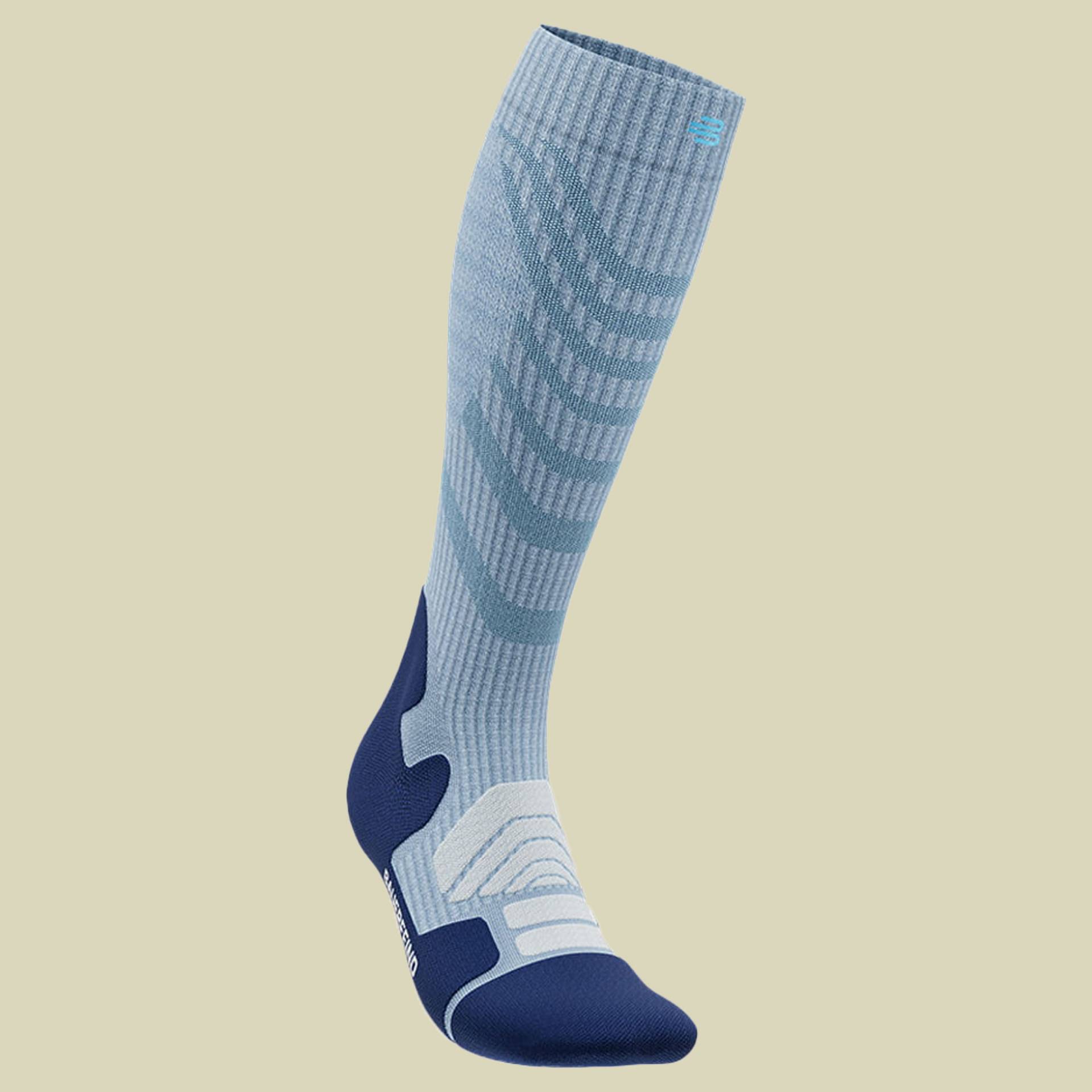 Outdoor Merino Compression Socks Women 39-42 S blau - sky blue Outdoor Merino Compression Socks Women 39-42 S blau - sky blue von BAUERFEIND