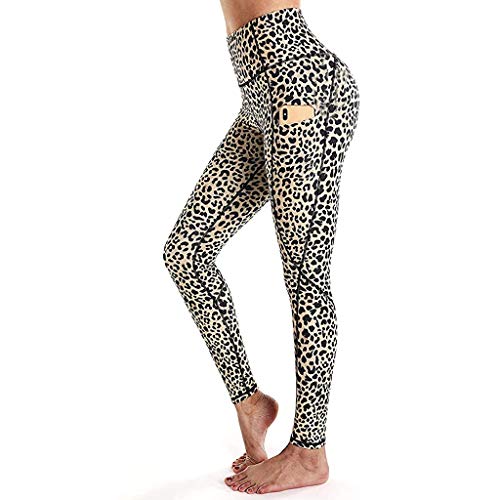 BAULMD Frauen Leopardenmuster Taschen Laufhosen,Damen Leggings 3/4 aus ViskoseDamen Leggings SportswearDamen SportleggingsDamen Leggins aus Bio BaumwolleBlickdichte Yoga Leggings BAULMD Frauen Leopardenmuster Taschen Laufhosen,Damen Leggings 3/4 aus ViskoseDamen Leggings SportswearDamen SportleggingsDamen Leggins aus Bio BaumwolleBlickdichte Yoga Leggings von BAULMD