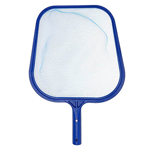 Swimming Pool Skimmer Netz, Pool Kescher Set mit Pool Tief Kescher, Poolreinigung Fein Laubkescher Abschäumer Leaf Net, für Spa, Whirlpools, Aquarium (Blau) von BAULMD