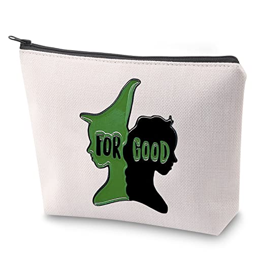 BAUNA Kosmetiktasche mit Hexen-Fans, Reiseetui, Geschenk für gutes Make-up, Reißverschlusstasche für Sie, Für Gutes BAUNA Kosmetiktasche mit Hexen-Fans, Reiseetui, Geschenk für gutes Make-up, Reißverschlusstasche für Sie, Für Gutes von BAUNA
