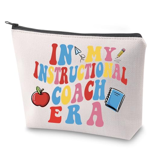 Lehrtrainer-Wertschätzungsgeschenk in My Instructional Coach Era Make-up-Tasche, Lehrtrainer, Überlebens-Set, Lehrtrainer-Ära, Nein von BAUNA