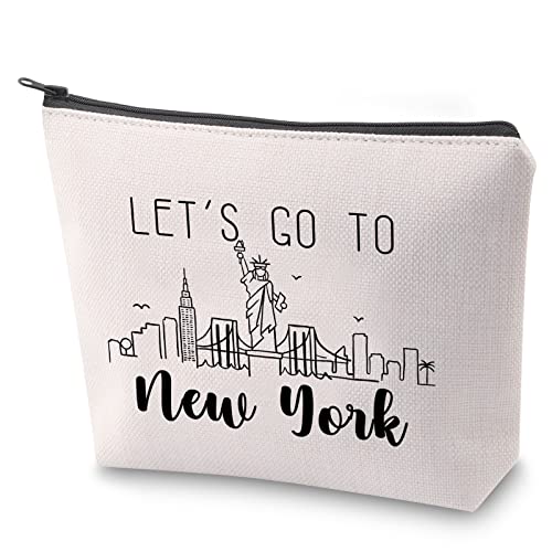 NYC Besties Reiseetui New York Reisegeschenk Let's Go to New York Lover Make-up-Tasche New York New York Reise Souvenir, New York, Nein NYC Besties Reiseetui New York Reisegeschenk Let's Go to New York Lover Make-up-Tasche New York New York Reise Souvenir, New York, Nein von BAUNA