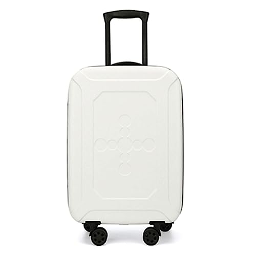 BAWFADFS Erweiterbarer Koffer, Faltbarer Koffer mit Lenkrollen, Verstellbarer Koffer mit Zollcodeschloss, für Reisen geeignet von BAWFADFS