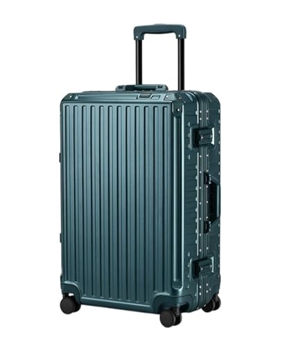 BAWFADFS Gepäck Handgepäck Koffer Hartschalen-Aufgabegepäck mit Aluminiumrahmen, Koffer ohne Reißverschluss und Spinner-Rädern Koffer Handgepäck von BAWFADFS