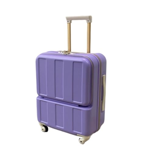 BAWFADFS Gepäck Handgepäck Koffer Leichtes Gepäck Trolley-Koffer mit Frontöffnung Gepäck Trolley-Koffer mit Universalrädern Koffer Handgepäck von BAWFADFS