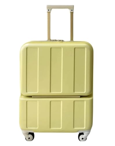 BAWFADFS Gepäck Handgepäck Koffer Leichtes Gepäck Trolley-Koffer mit Frontöffnung Gepäck Trolley-Koffer mit Universalrädern Koffer Handgepäck von BAWFADFS
