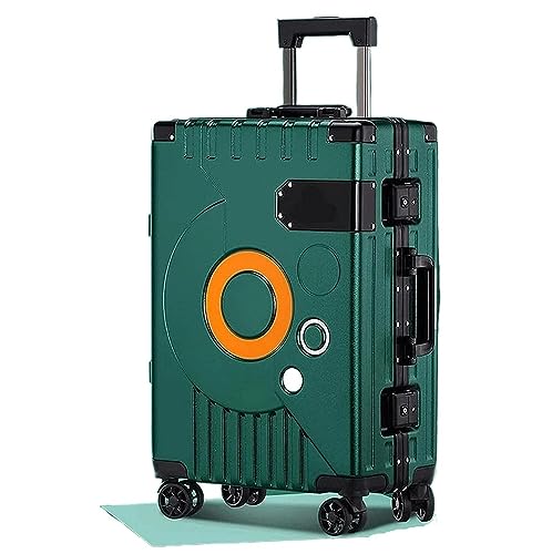 BAWFADFS Gepäck Handgepäckkoffer Leichter Koffer mit TSA-Schloss Universalräder Aluminiumrahmen Handgepäckkoffer Handgepäck von BAWFADFS
