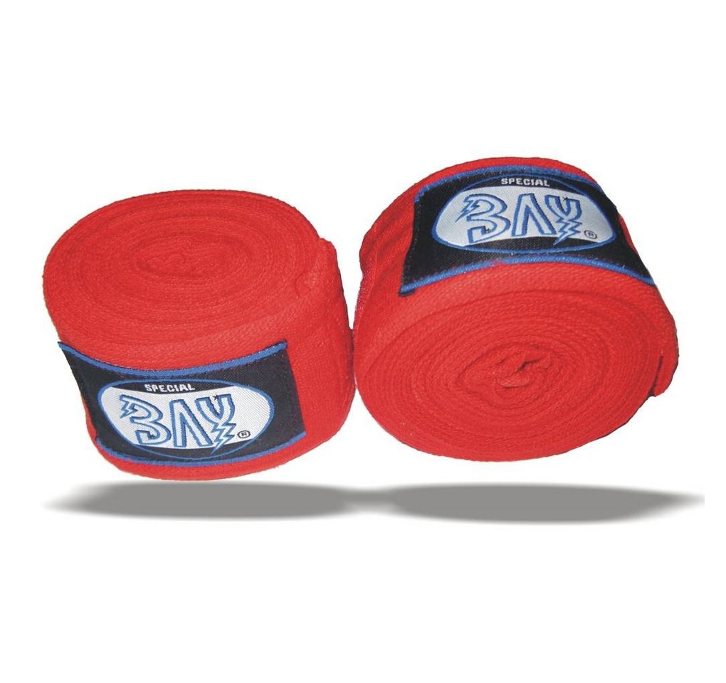 BAY-Sports Boxbandagen Basic Box-Bandagen Handbandagen Boxen Kickboxen rot BAY-Sports Boxbandagen Basic Box-Bandagen Handbandagen Boxen Kickboxen rot von BAY-Sports