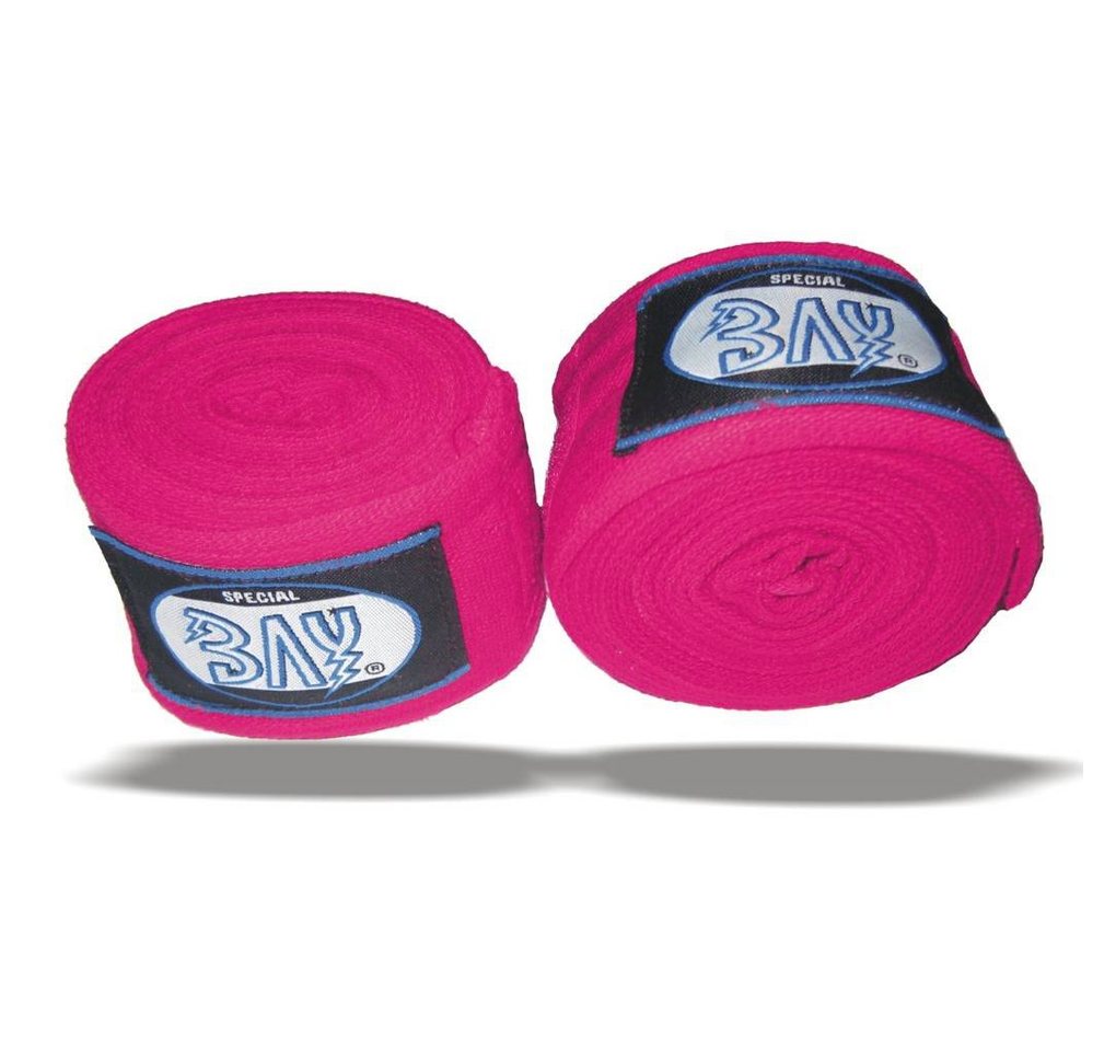 BAY-Sports Boxbandagen Basic Box-Bandagen Handbandagen Boxen Kickboxen pink BAY-Sports Boxbandagen Basic Box-Bandagen Handbandagen Boxen Kickboxen pink von BAY-Sports