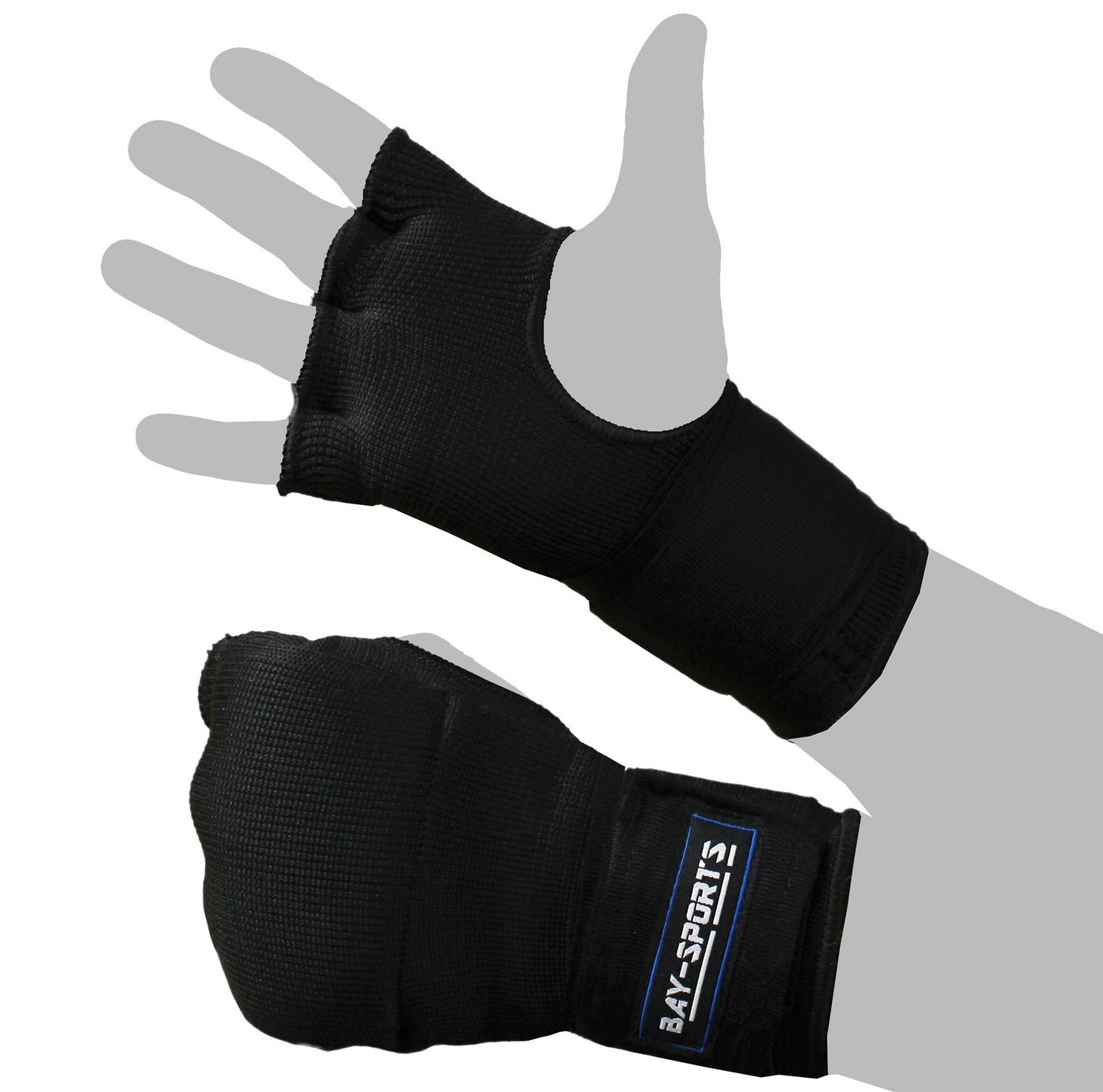 BAY-Sports Boxbandagen Fast gepolsterte Box-Bandagen Handbandagen schwarz BAY-Sports Boxbandagen Fast gepolsterte Box-Bandagen Handbandagen schwarz von BAY-Sports