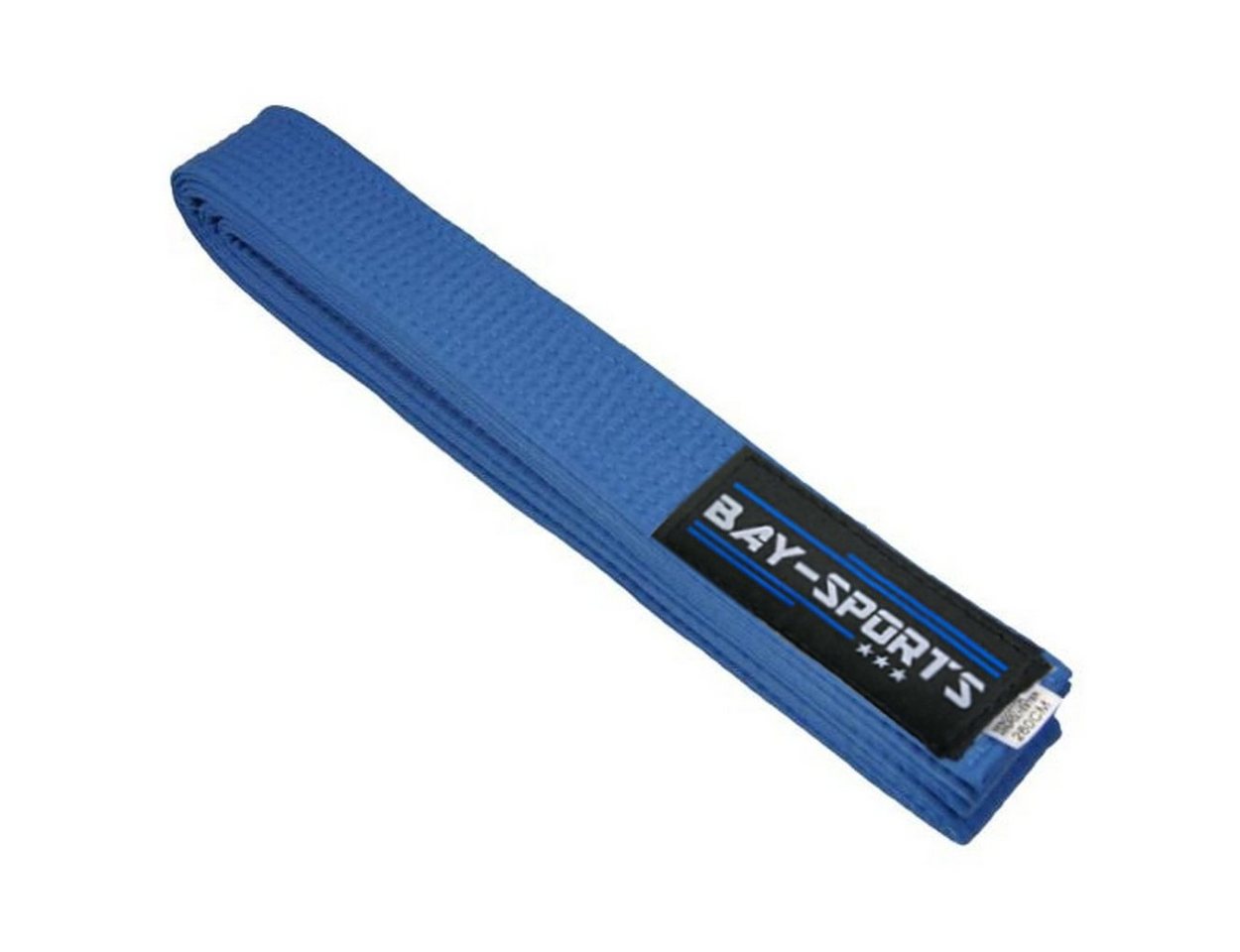 BAY-Sports Karateanzug Budogürtel Karategürtel Kampfsportgürtel blau, Judogürtel, Taekwondogürtel, Länge 160 cm - 350 cm von BAY-Sports