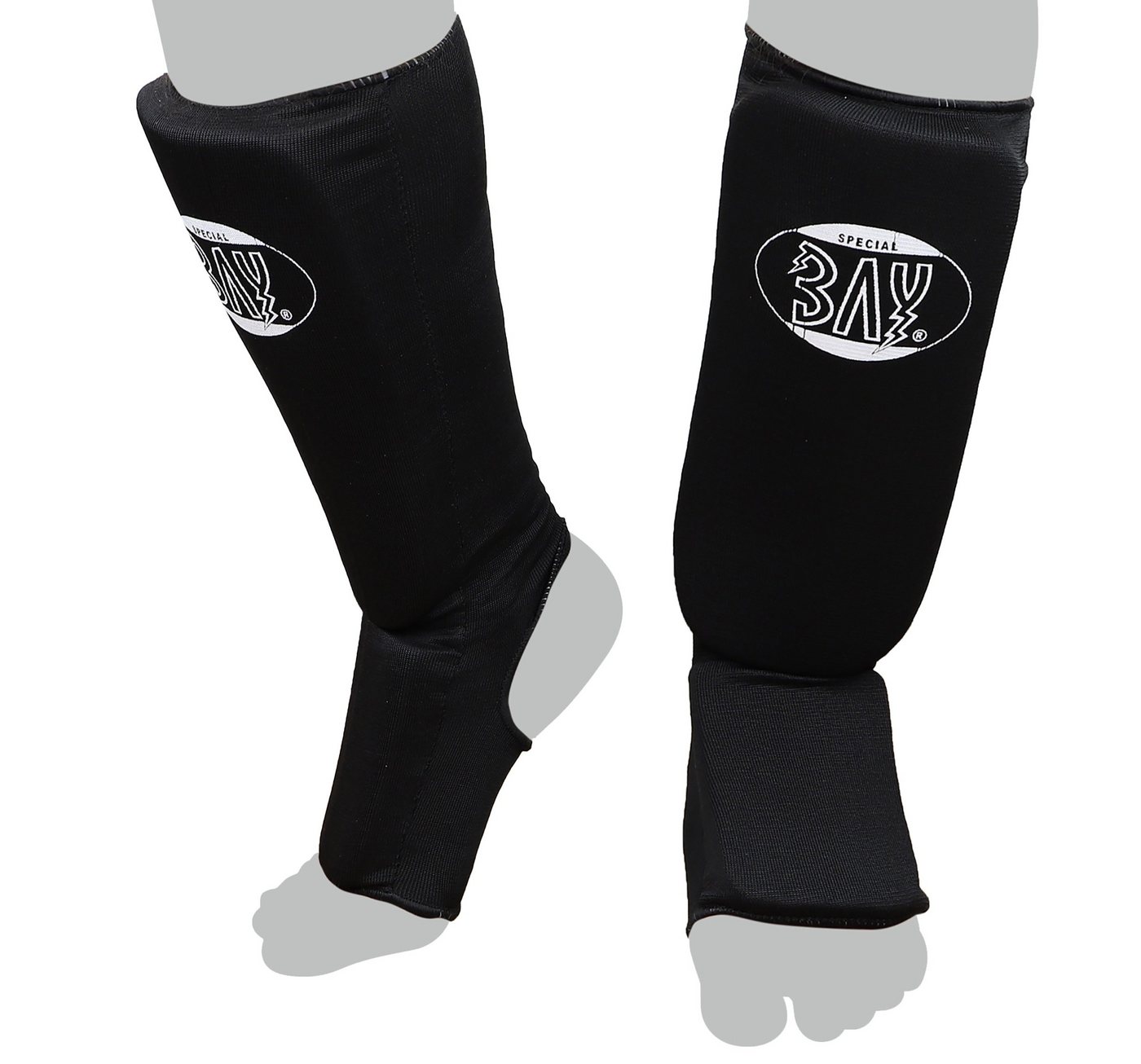 BAY-Sports Schienbeinschutz Kampfsport Kickboxen Karate MMA Thaiboxen Muay Thai MTC schwarz, waschfest, elastisch, XXS - XXL BAY-Sports Schienbeinschutz Kampfsport Kickboxen Karate MMA Thaiboxen Muay Thai MTC schwarz, waschfest, elastisch, XXS - XXL von BAY-Sports