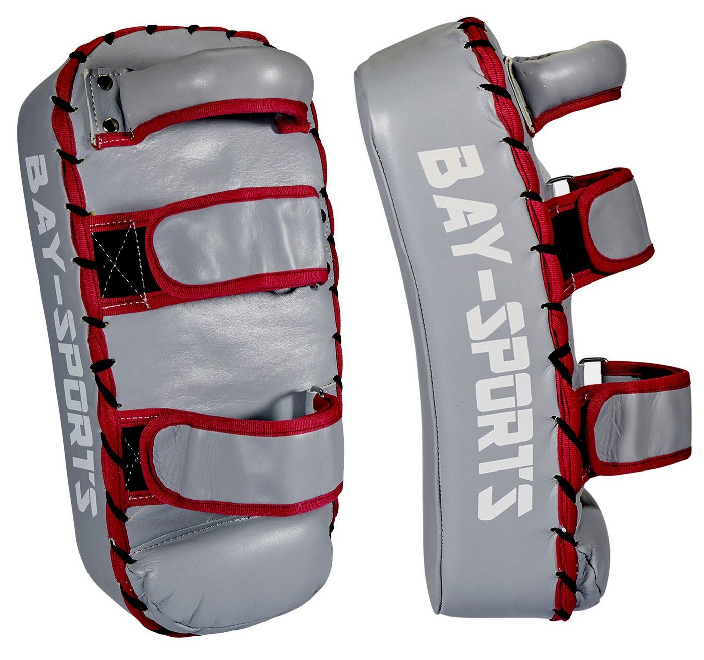 BAY-Sports Schlagpolster Arm-Schlagpolster Thai Pad SMART Pratze Thaiboxen Muay Thai Kickboxen, Echtes Leder, mit Ellbogenpolster, 33 cm SMART, gebogen BAY-Sports Schlagpolster Arm-Schlagpolster Thai Pad SMART Pratze Thaiboxen Muay Thai Kickboxen, Echtes Leder, mit Ellbogenpolster, 33 cm SMART, gebogen von BAY-Sports