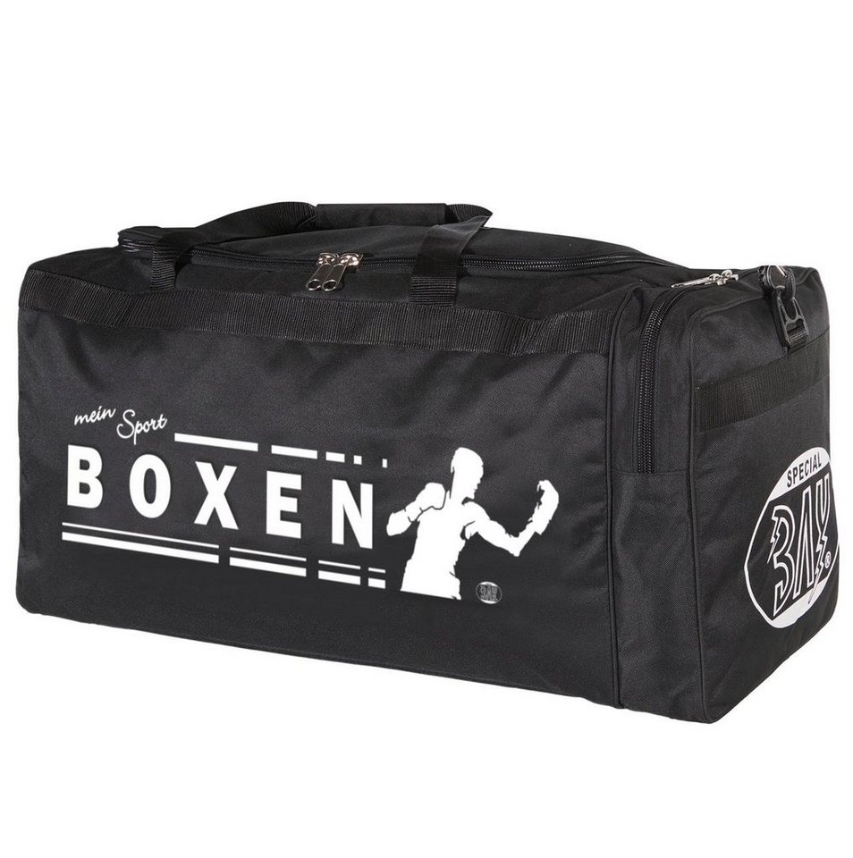 BAY-Sports Sporttasche Sporttasche mein Sport Boxen Boxsport schwarz 70 cm von BAY-Sports