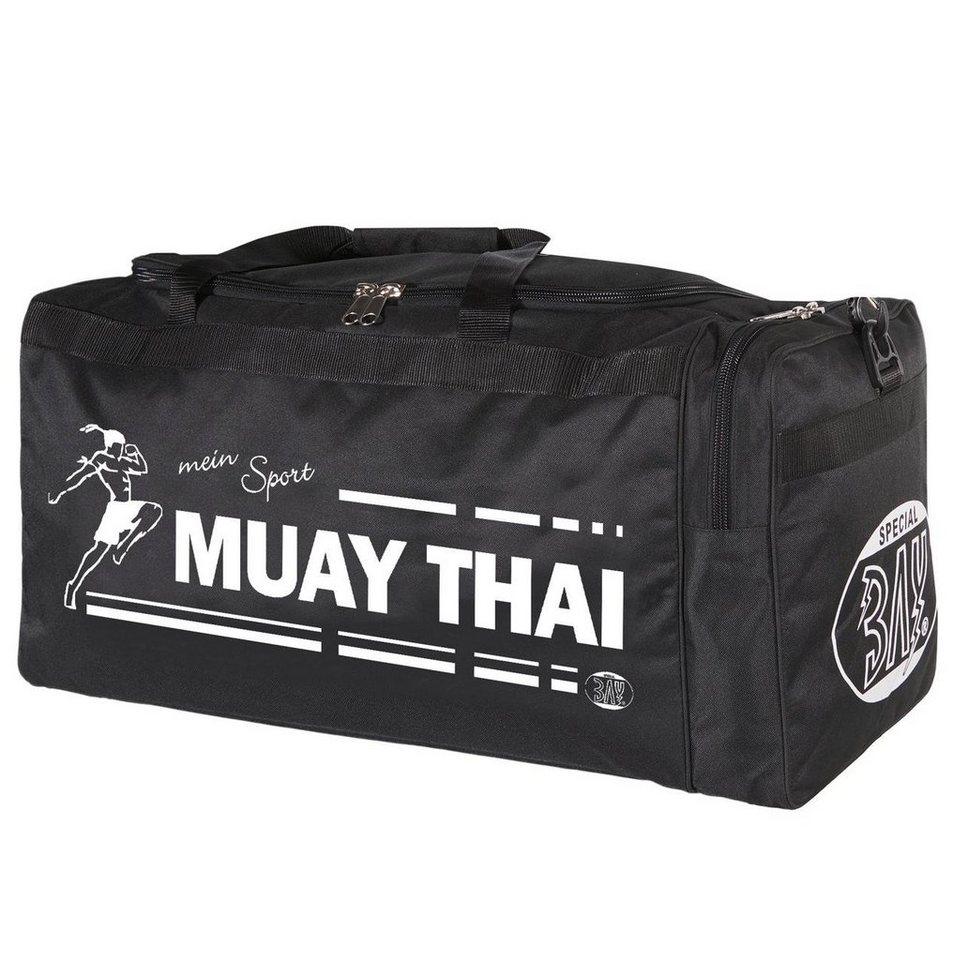 BAY-Sports Sporttasche Sporttasche mein Sport Muay Thai Thaiboxen schwarz 70 cm BAY-Sports Sporttasche Sporttasche mein Sport Muay Thai Thaiboxen schwarz 70 cm von BAY-Sports