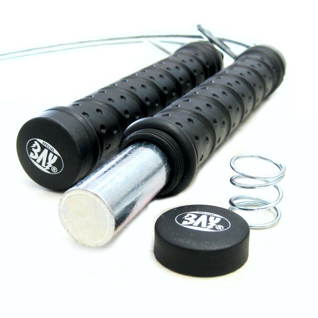 BAY-Sports Springseil Grip All Stahl Springseil mit Gewichte 280 cm BAY-Sports Springseil Grip All Stahl Springseil mit Gewichte 280 cm von BAY-Sports