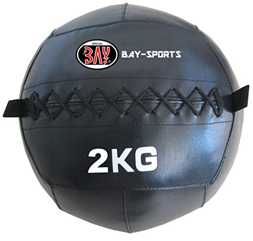 Wall Ball Cross, Medizinball, 2 kg, PVC schwarz Functional Training, Gewichtsball, Trainingsball Fitnessball, Krafttraining, Wall Ball Cross, Medizinball, 2 kg, PVC schwarz Functional Training, Gewichtsball, Trainingsball Fitnessball, Krafttraining, von BAY