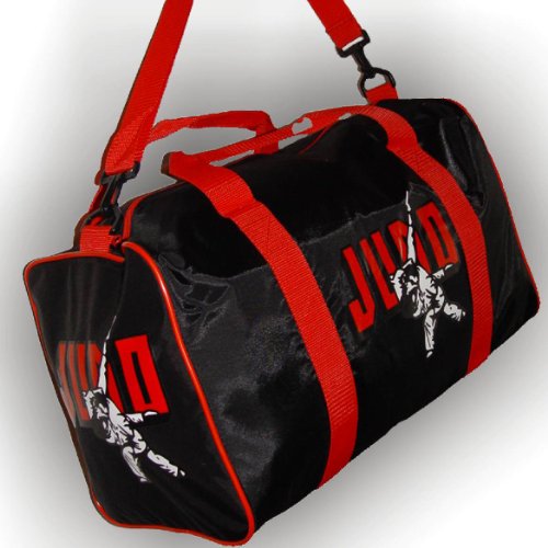 BAY Sporttasche Judo schwarz/rot, Kampfsport, Tasche, Trainingstasche, 50 cm Kwon SMALL von BAY
