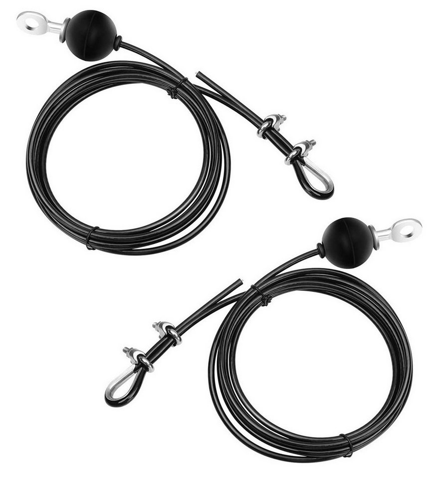BAYLI Kurzhantel 2 x Stahlseil für Lastzug, Kraftstation, Gym Kabel Draht [Einstellba BAYLI Kurzhantel 2 x Stahlseil für Lastzug, Kraftstation, Gym Kabel Draht [Einstellba von BAYLI