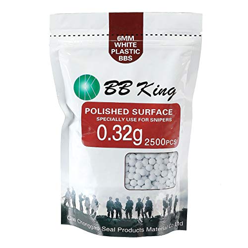 BB King Sniper Precision BBS 0.32g 2.500er Beutel Weiss BB King Sniper Precision BBS 0.32g 2.500er Beutel Weiss von BB King