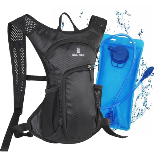 BBAIYULE Trinkrucksack mit Trinkblase | Trinkrucksack Laufen | Laufrucksack mit 2L Trinkblase | Trinkrucksack Fahrrad | Laufen, Fahrradfahren & Joggen BBAIYULE Trinkrucksack mit Trinkblase | Trinkrucksack Laufen | Laufrucksack mit 2L Trinkblase | Trinkrucksack Fahrrad | Laufen, Fahrradfahren & Joggen von BBAIYULE