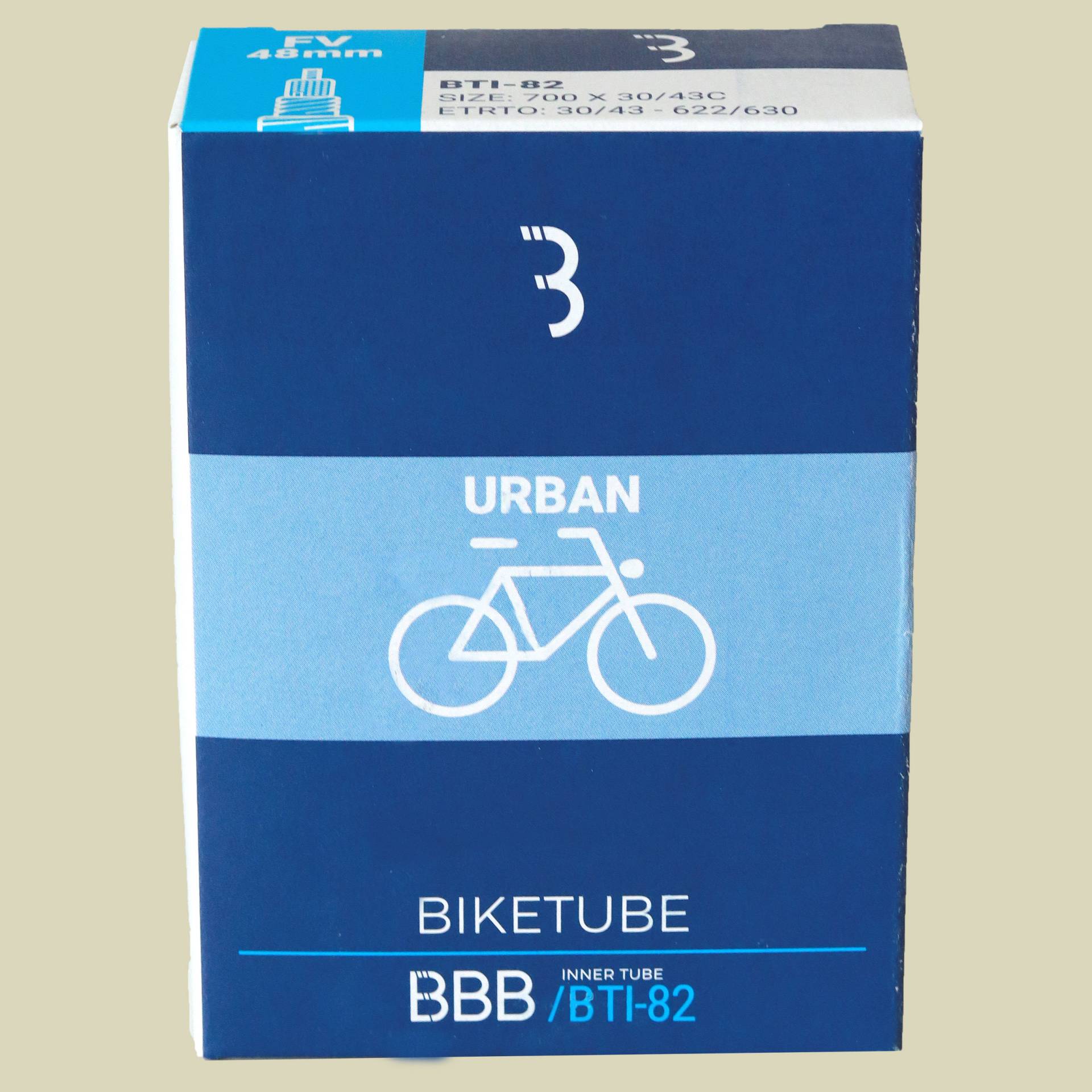 BTI-82 BikeTube 28 FV48 28'' x 1.20/1.60 BTI-82 BikeTube 28 FV48 28'' x 1.20/1.60 von BBB Cycling