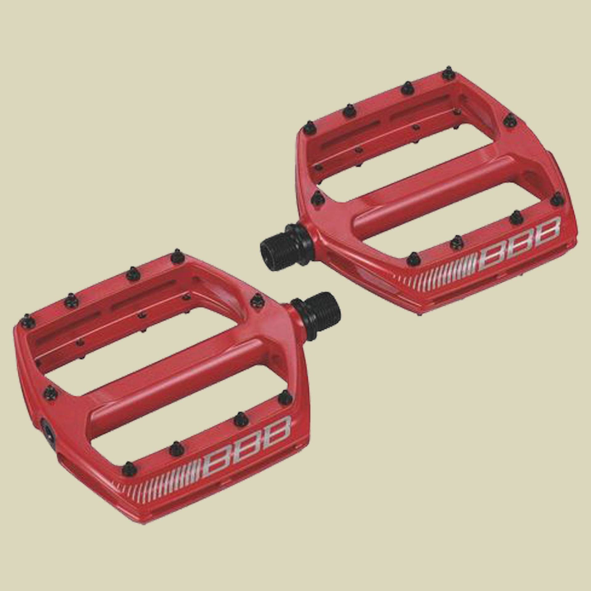 Pedale CoolRide BPD-36 Farbe rot Pedale CoolRide BPD-36 Farbe rot von BBB Cycling