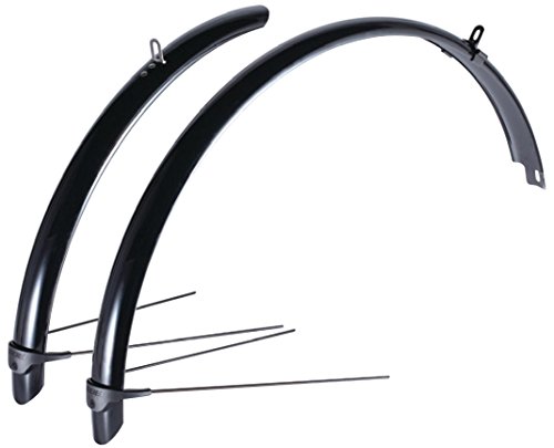 BBB BFD-40 Cycling Fahrrad CityGuard Schutzblech-Set Vorn und Hintern | MTB Urban Rennrad Kinder, 26", Schwarz BBB BFD-40 Cycling Fahrrad CityGuard Schutzblech-Set Vorn und Hintern | MTB Urban Rennrad Kinder, 26", Schwarz von BBB