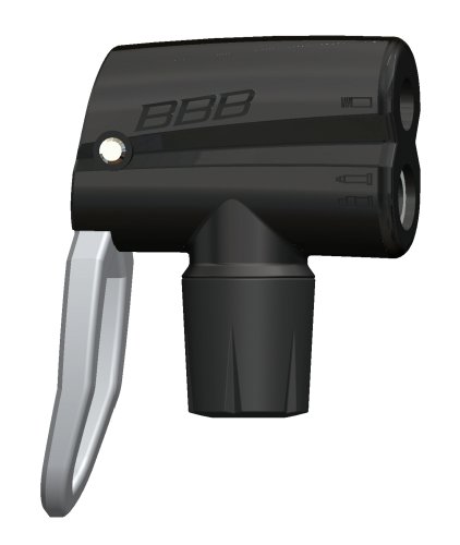 BBB BFP-93 CyclingDualHead 2 Ersatz Pumpenkopf für alle BBB Standpumpen | Bike pump accessories, Schwarz von BBB