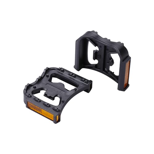 BBB BPD-90 FeetRest SPD Adaptateurs pour pédales de vélo, Schwarz BBB BPD-90 FeetRest SPD Adaptateurs pour pédales de vélo, Schwarz von BBB