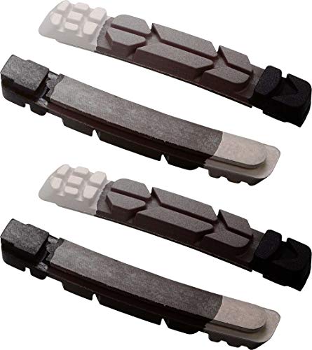 BBB Unisex Ersatzbeläge Tri Stop Bbs-15t Bremsschuhe Mtb, mehrfarbig, STANDARD EU, 4er Set von BBB