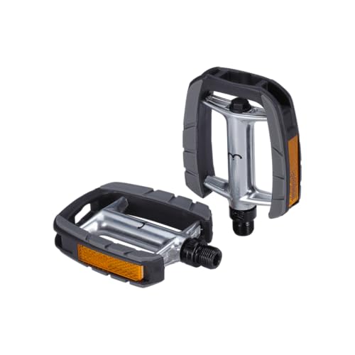 BBB Cycling Fahrradpedale Set Anti-Rutsch Reflektoren Komfort Leicht für alle Fahrradtypen Pedale, Schwarz, One Size BBB Cycling Fahrradpedale Set Anti-Rutsch Reflektoren Komfort Leicht für alle Fahrradtypen Pedale, Schwarz, One Size von BBB