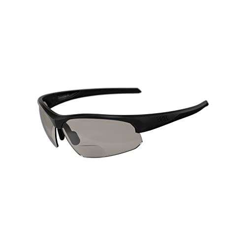 BBB Cycling Fahrrad, Mountainbike Sportbrille Dioptrienwert +2.5 , Impress Reader Polycarbonat, BSG-59PH, Matt Schwarz von BBB