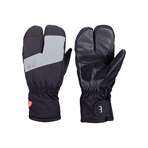 BBB Cycling Fahrrad Handschuhe Subzero 2 x 2 | Wasserdicht Thermo Touchscreen Anti-Rutsch | Herren und Damen | MTB Rennrad Urban Cycling | BWG-35 Schwarz M von BBB