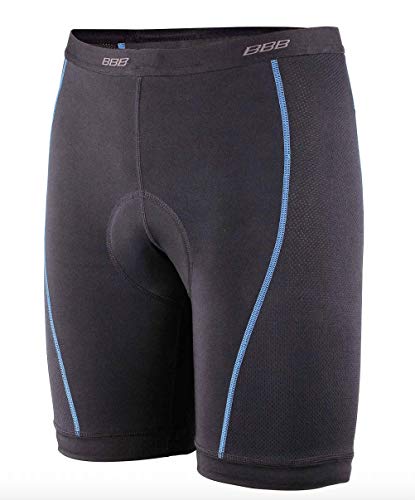 BBB Cycling Fahrrad und Mountainbike Radlerhose Innershort Unterhose Pro Base Layer Shorts, BUW-61, Schwarz, XXXL von BBB