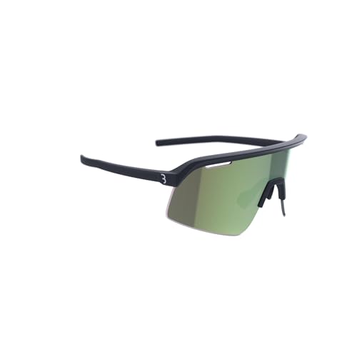 BBB Cycling Fahrradbrille Hochkontrast Sportbrille Professionelle Fahrradsonnenbrille Herren und Damen 100% UV-Schutz Gravelbike Rennrad & MTB Valor FLUX Mattschwarz Grün BSG-81 BBB Cycling Fahrradbrille Hochkontrast Sportbrille Professionelle Fahrradsonnenbrille Herren und Damen 100% UV-Schutz Gravelbike Rennrad & MTB Valor FLUX Mattschwarz Grün BSG-81 von BBB