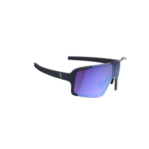 BBB Cycling Fahrradbrille Sportbrille High Contrast Radsport-Sonnenbrille Herren und Damen 100% UV-Schutz Gravelbike Rennrad & MTB Chester FLUX Glänzend Schwarz Blau BSG-74 BBB Cycling Fahrradbrille Sportbrille High Contrast Radsport-Sonnenbrille Herren und Damen 100% UV-Schutz Gravelbike Rennrad & MTB Chester FLUX Glänzend Schwarz Blau BSG-74 von BBB