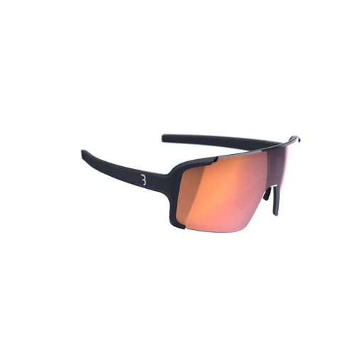 BBB Cycling Fahrradbrille Sportbrille Hochkontrast Radsport Sonnenbrillen Herren und Damen 100% UV-Schutz Gravel Bike Rennrad & MTB Chester FLUX Matt Schwarz Rot BSG-74 BBB Cycling Fahrradbrille Sportbrille Hochkontrast Radsport Sonnenbrillen Herren und Damen 100% UV-Schutz Gravel Bike Rennrad & MTB Chester FLUX Matt Schwarz Rot BSG-74 von BBB