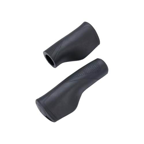 BBB Cycling Mamba Lenkergriffe - Dual-Density-Kraton-Gummi - Fahrradgriffe mit rutschfestem Design - 92mm und 130mm - Schwarz - BHG-101 BBB Cycling Mamba Lenkergriffe - Dual-Density-Kraton-Gummi - Fahrradgriffe mit rutschfestem Design - 92mm und 130mm - Schwarz - BHG-101 von BBB
