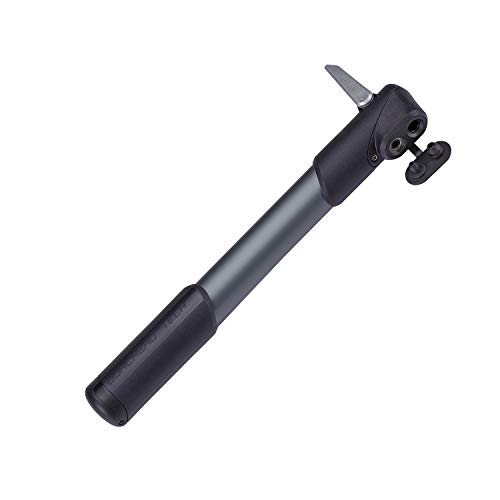 BBB Cycling WindRush S Luftpumpe für Fahrrad | Minipumpe | Handpumpe mit DualHead 3.0 für Presta Dunlop und Schrader | BMP-55 | Grau, 250 mm BBB Cycling WindRush S Luftpumpe für Fahrrad | Minipumpe | Handpumpe mit DualHead 3.0 für Presta Dunlop und Schrader | BMP-55 | Grau, 250 mm von BBB