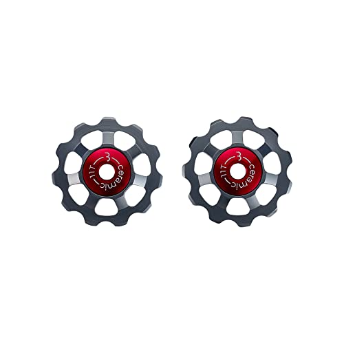 BBB Cycling Schaltrollen 11-T Kasette 9-Fach 10-Fach 11-Fach Schaltwerk Campagnolo Shimano SRAM Kompatibel Hochwertige Keramiklager AluBoys Ceramic BDP-22, Keramik-Grau BBB Cycling Schaltrollen 11-T Kasette 9-Fach 10-Fach 11-Fach Schaltwerk Campagnolo Shimano SRAM Kompatibel Hochwertige Keramiklager AluBoys Ceramic BDP-22, Keramik-Grau von BBB