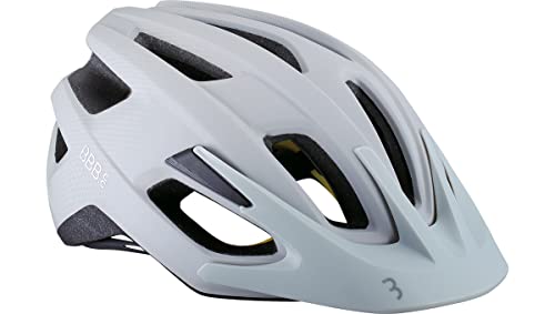 BBB Cycling BHE-22 Helmet Dune MIPS Helm, Off White, L (58-61cm), Matt Weiß von BBB