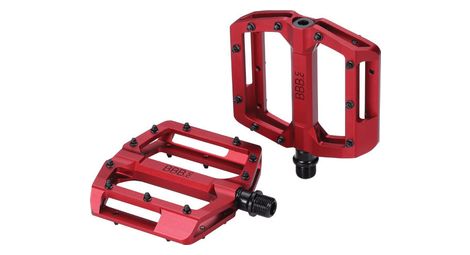 paar bb enigma flat pedals matt red paar bb enigma flat pedals matt red von BBB