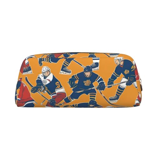 BBEXJIGY Vielseitige Aufbewahrungstasche mit Hockey-Druck, Make-up-Tasche, für Reisen, Büro, kleine Gegenstände, Gold, Einheitsgröße BBEXJIGY Vielseitige Aufbewahrungstasche mit Hockey-Druck, Make-up-Tasche, für Reisen, Büro, kleine Gegenstände, Gold, Einheitsgröße von BBEXJIGY