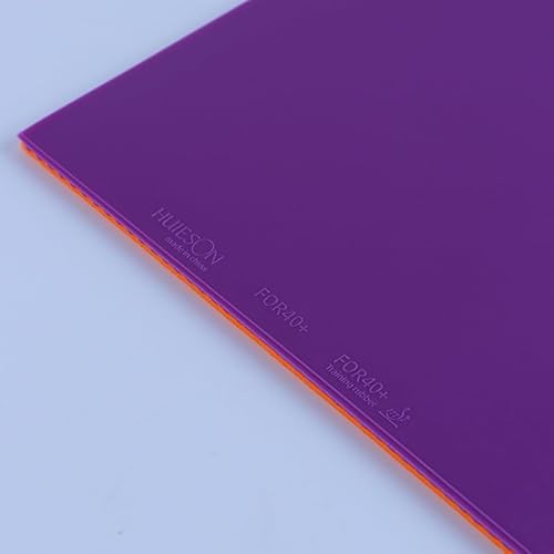 BBTISG Tischtennis Gummiplatte, Dick: 2,1mm Tischtennisschläger Ersatzbelag Professionelle ITTF-Zugelassene Klebrige Ping Pong Schläger Gummi Arc Angriff für Training Wettbewerb (Violett) BBTISG Tischtennis Gummiplatte, Dick: 2,1mm Tischtennisschläger Ersatzbelag Professionelle ITTF-Zugelassene Klebrige Ping Pong Schläger Gummi Arc Angriff für Training Wettbewerb (Violett) von BBTISG