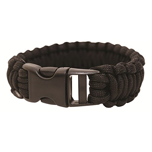 BCB Adventure Unisex Paracord Bracelet Clothing, Schwarz, size_name_copy_2/3 EU BCB Adventure Unisex Paracord Bracelet Clothing, Schwarz, size_name_copy_2/3 EU von Bushcraft